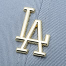 9FORTY Mini Metal Logoロサンゼルス・ドジャース スノーグレー | NEW ERA ニューエラ公式オンラインストア