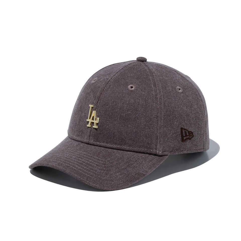 9FORTY Mini Metal Logoロサンゼルス・ドジャース ブラウン | NEW ERA ニューエラ公式オンラインストア