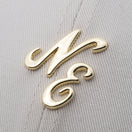 9FORTY Mini Metal Logo クラシックロゴ アイボリー