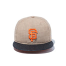 59FIFTY ソフトバックラム Paper Visor サンフランシスコ・ジャイアンツ ベージュ/ブラック | NEW ERA ニューエラ公式オンラインストア
