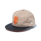 59FIFTY ソフトバックラム Paper Visor サンフランシスコ・ジャイアンツ ベージュ/ブラック | NEW ERA ニューエラ公式オンラインストア
