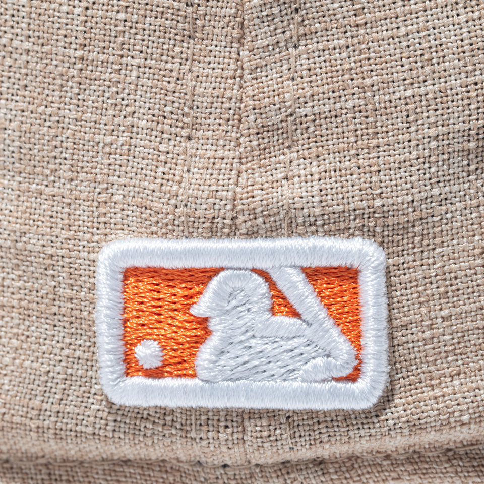 59FIFTY ソフトバックラム Paper Visor サンフランシスコ・ジャイアンツ ベージュ/ブラック | NEW ERA ニューエラ公式オンラインストア