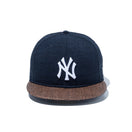 59FIFTY ソフトバックラム Paper Visor ニューヨーク・ヤンキース ネイビー/ブラウン | NEW ERA ニューエラ公式オンラインストア