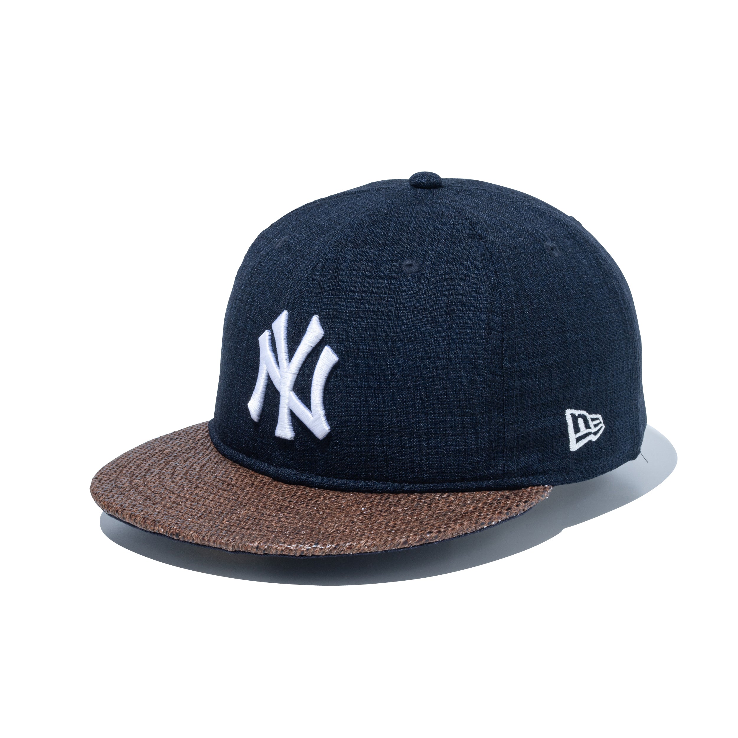 59FIFTY Paper Visor ニューヨーク・ヤンキース ネイビー/ブラウン