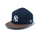 59FIFTY ソフトバックラム Paper Visor ニューヨーク・ヤンキース ネイビー/ブラウン | NEW ERA ニューエラ公式オンラインストア