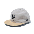 59FIFTY ソフトバックラム Paper Visor ニューヨーク・メッツ ライトベージュ/ナチュラル | NEW ERA ニューエラ公式オンラインストア