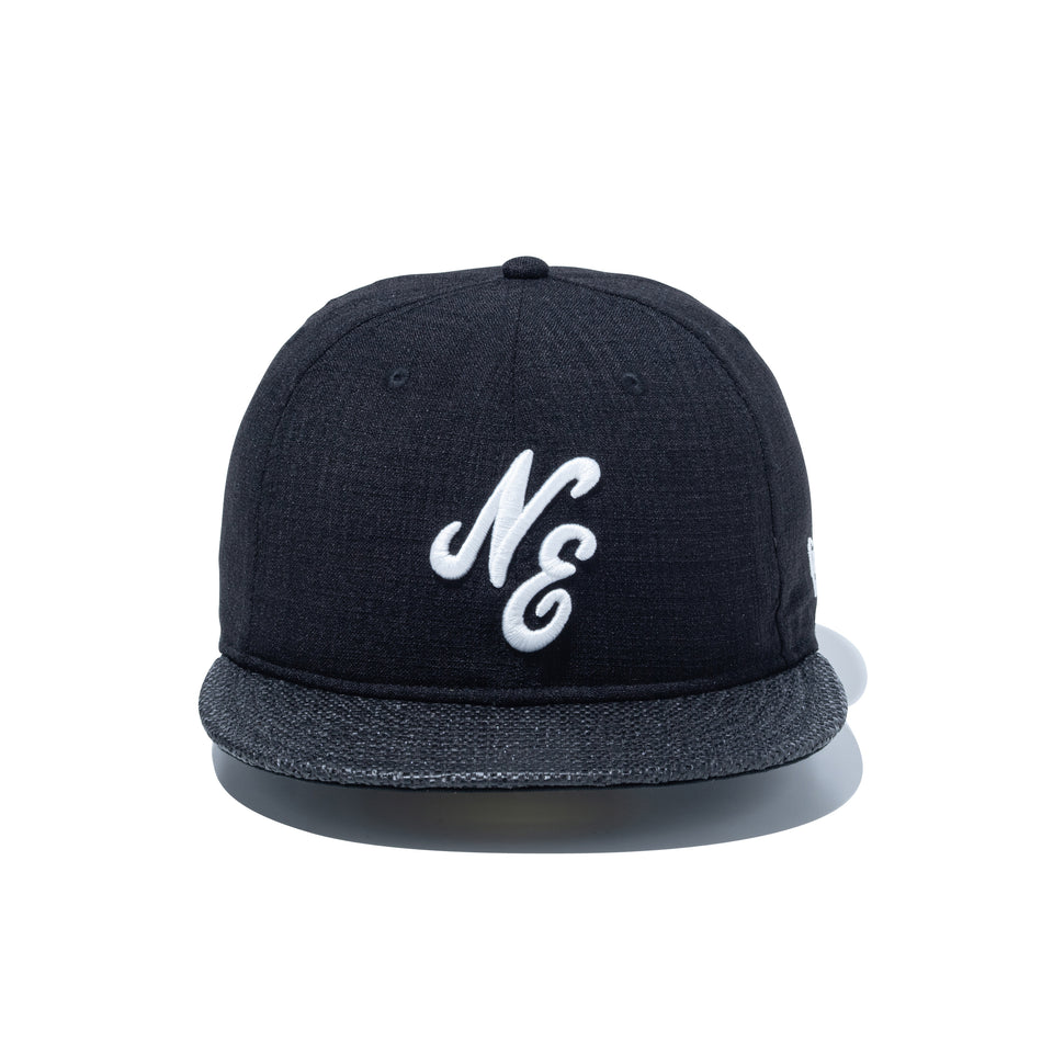 59FIFTY ソフトバックラム Paper Visor クラシックロゴ ブラック/ブラック | NEW ERA ニューエラ公式オンラインストア