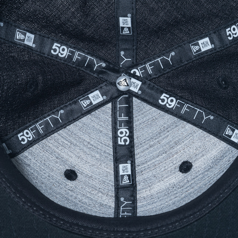 59FIFTY ソフトバックラム Paper Visor クラシックロゴ ブラック/ブラック | NEW ERA ニューエラ公式オンラインストア