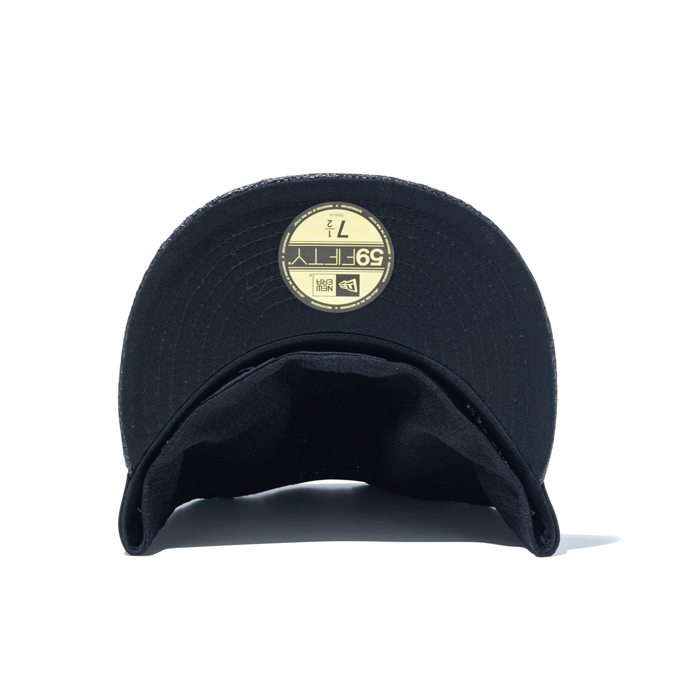 59FIFTY ソフトバックラム Paper Visor クラシックロゴ ブラック/ブラック | NEW ERA ニューエラ公式オンラインストア