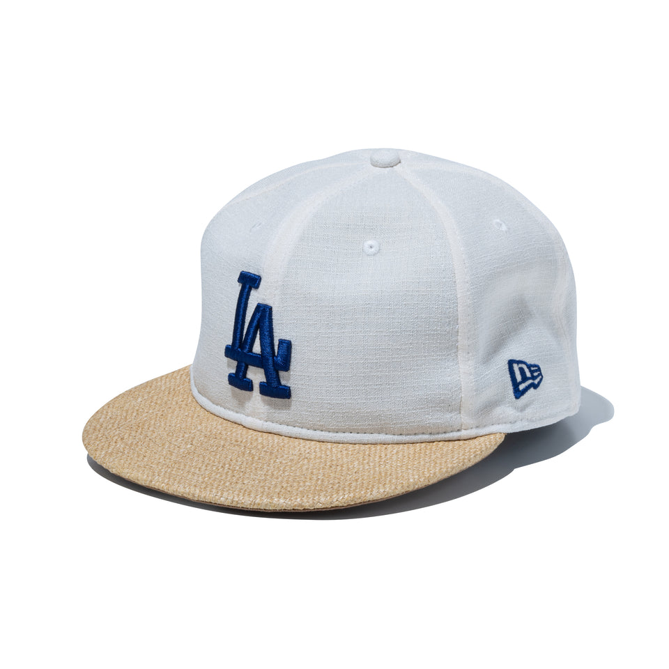 59FIFTY ソフトバックラム Paper Visor ロサンゼルス・ドジャース オフホワイト/ナチュラル | NEW ERA ニューエラ公式オンラインストア