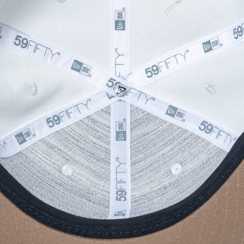 59FIFTY ソフトバックラム Paper Visor ロサンゼルス・ドジャース オフホワイト/ナチュラル | NEW ERA ニューエラ公式オンラインストア