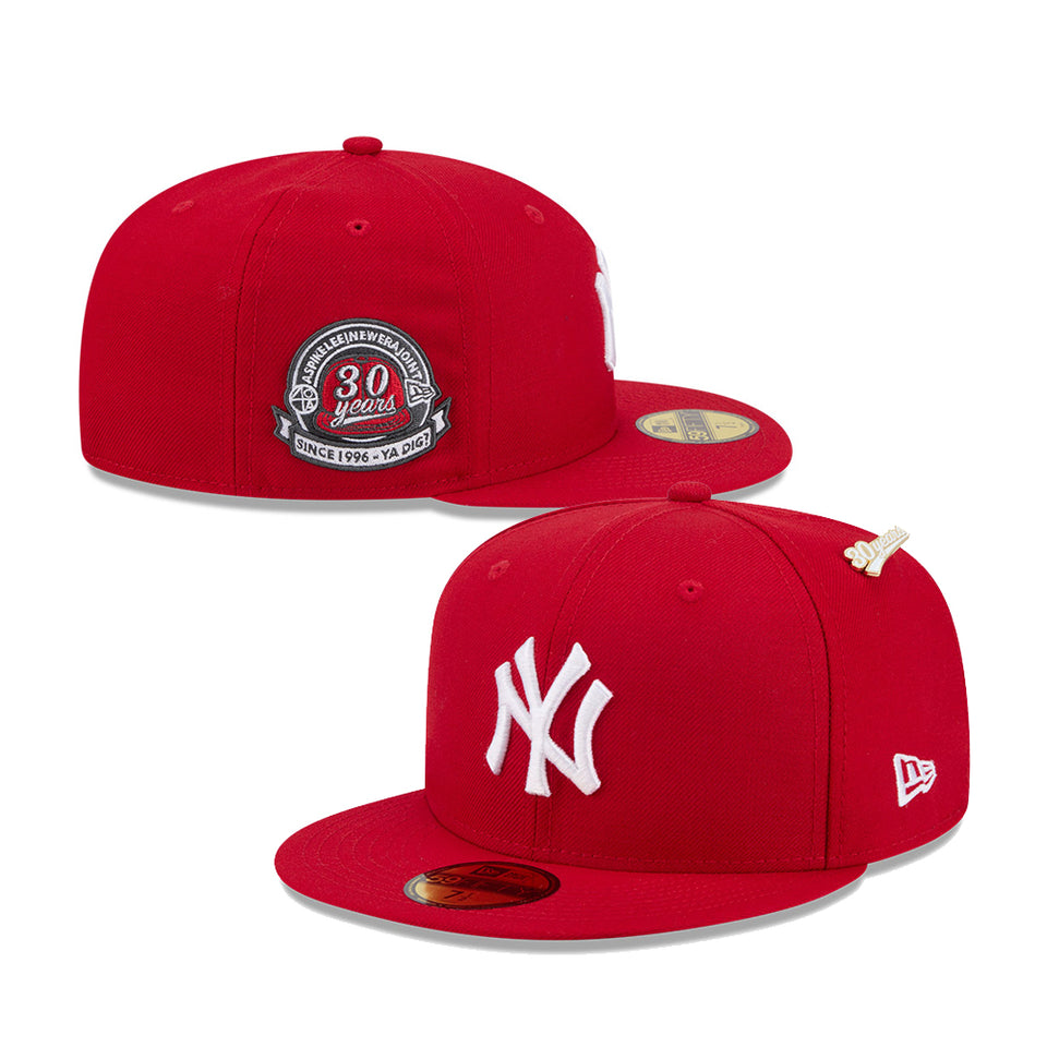 59FIFTY New Era x Spike Lee 30th Anniversary ニューヨーク・ヤンキース スカーレット
