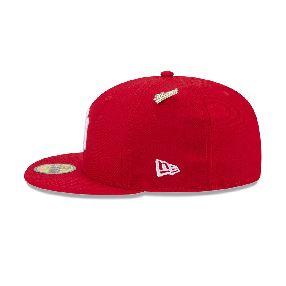 59FIFTY New Era x Spike Lee 30th Anniversary ニューヨーク・ヤンキース スカーレット