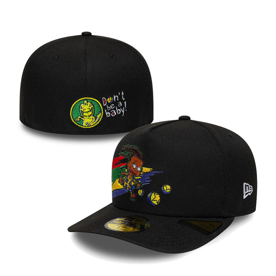 PC 59FIFTY A-Frame Rugrats ラグラッツ Don't be a baby ブラック