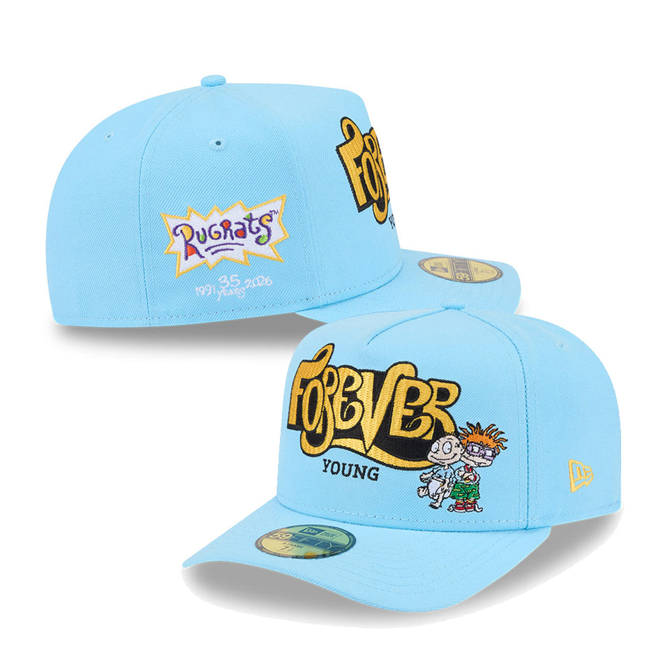 PC 59FIFTY A-Frame Rugrats ラグラッツ FOREVER YOUNG スカイブルー
