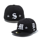 59FIFTY Mora オールオーバー ブラック × ホワイト | NEW ERA ニューエラ公式オンラインストア