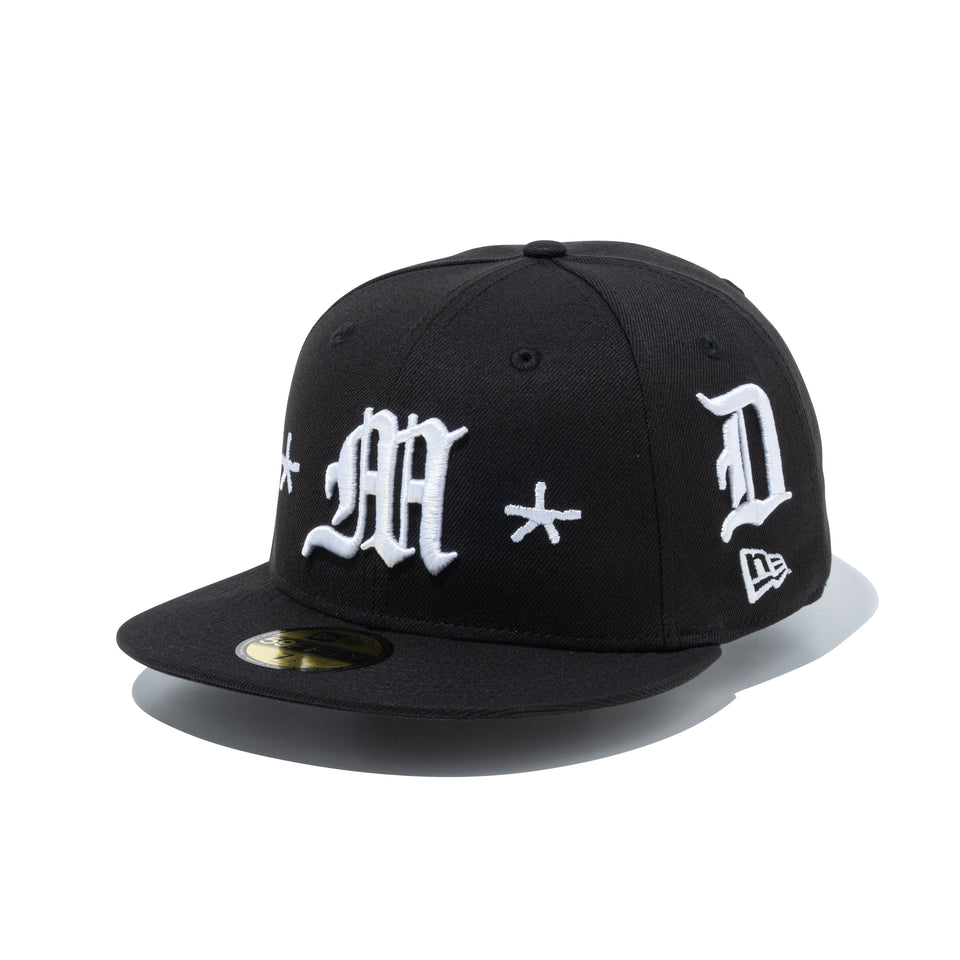 59FIFTY Mora オールオーバー ブラック × ホワイト | NEW ERA ニューエラ公式オンラインストア