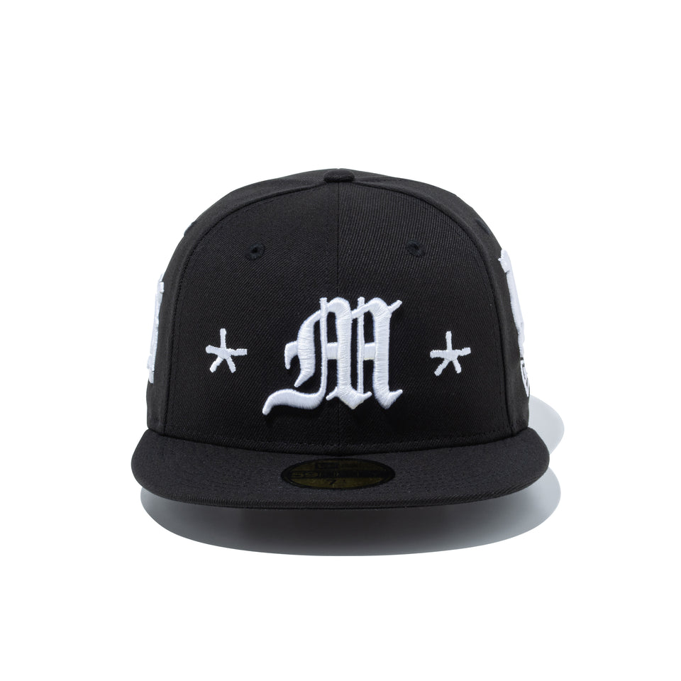 59FIFTY Mora オールオーバー ブラック × ホワイト | NEW ERA ニューエラ公式オンラインストア