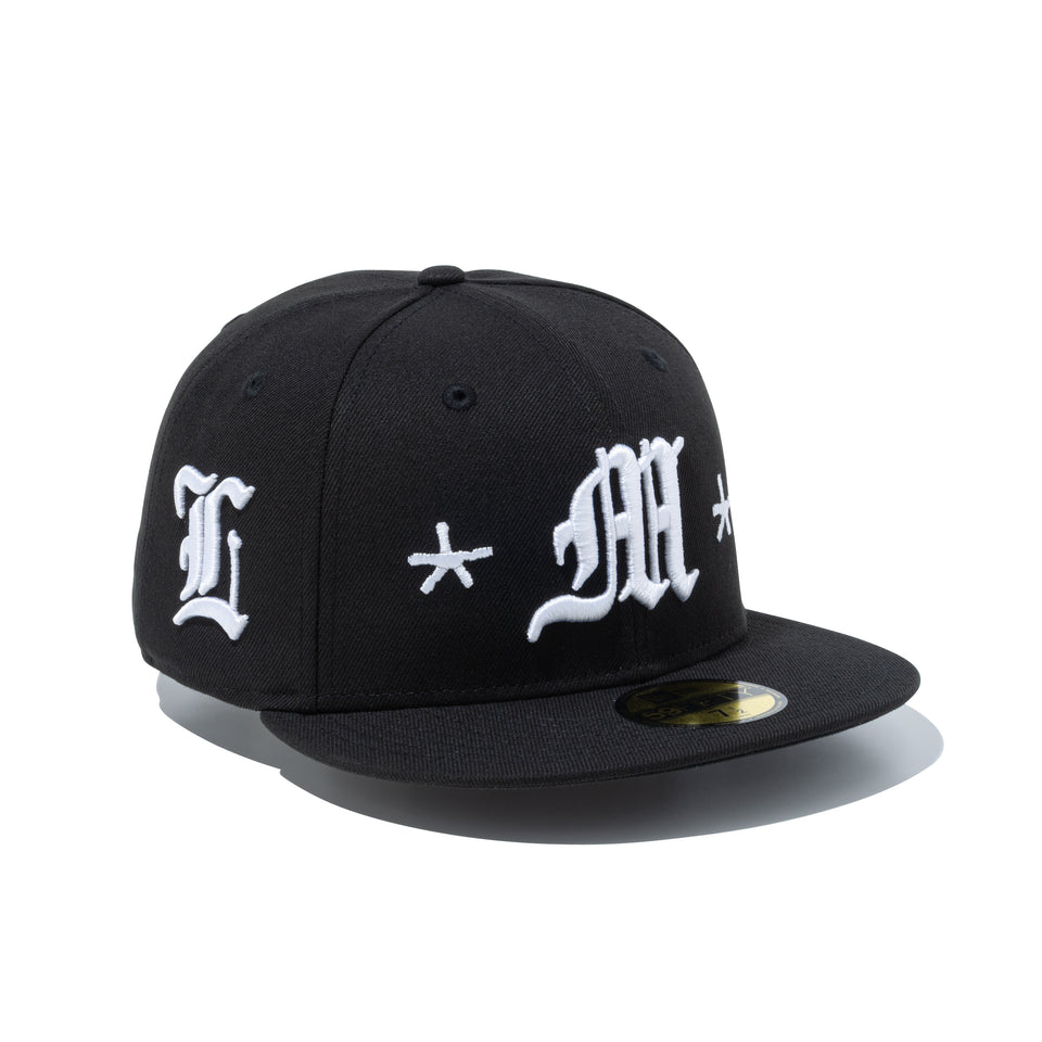 59FIFTY Mora オールオーバー ブラック × ホワイト | NEW ERA ニューエラ公式オンラインストア