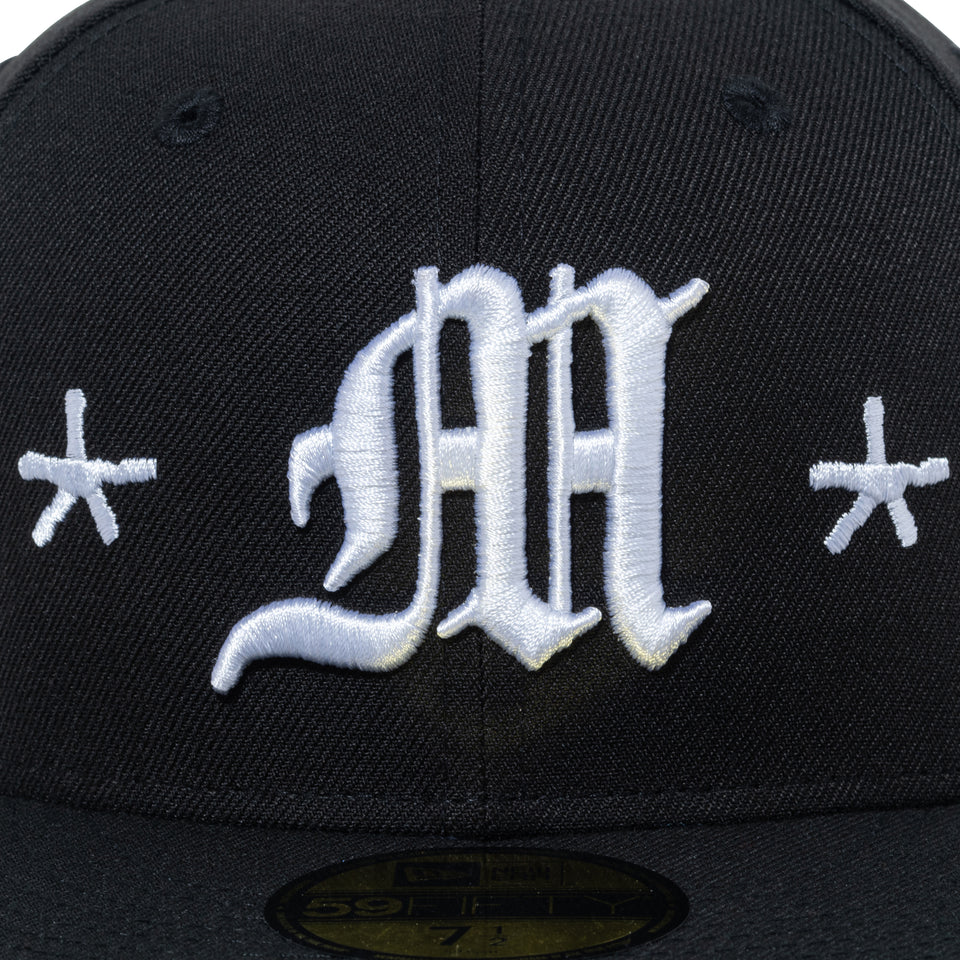 59FIFTY Mora オールオーバー ブラック × ホワイト | NEW ERA ニューエラ公式オンラインストア