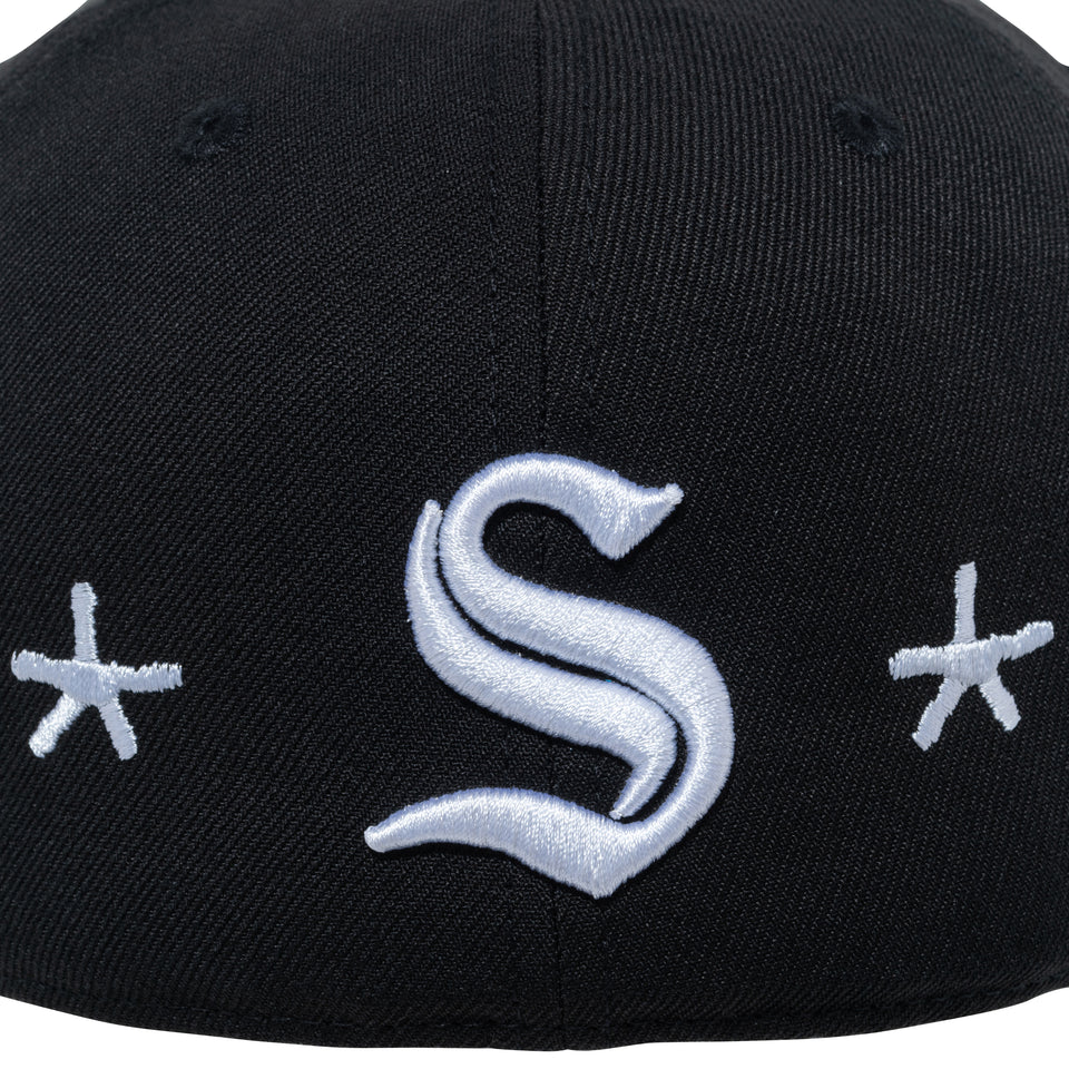 59FIFTY Mora オールオーバー ブラック × ホワイト | NEW ERA ニューエラ公式オンラインストア