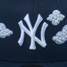 59FIFTY 59FIFTY DAY Memorial Collection ニューヨーク・ヤンキース Pearl Cloud ネイビー