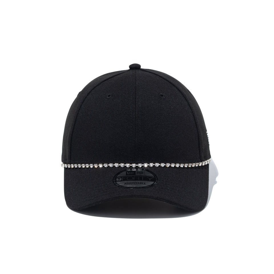 9FORTY Crystal Chain ベーシック ブラック | NEW ERA ニューエラ公式オンラインストア