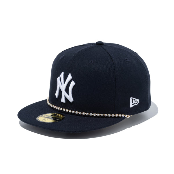 59FIFTY Crystal Chain ニューヨーク・ヤンキース ネイビー