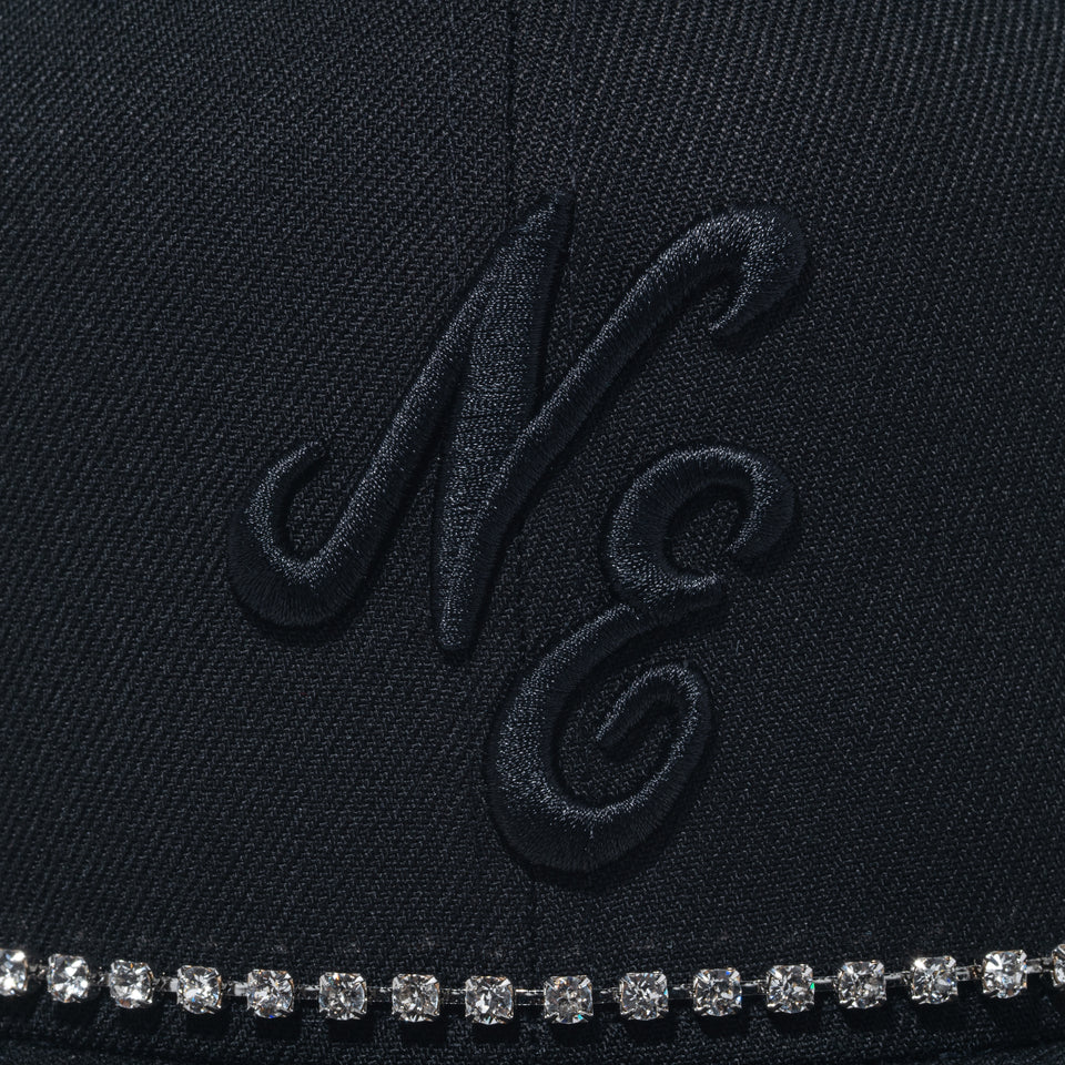 59FIFTY Crystal Chain クラシックロゴ ブラック | NEW ERA ニューエラ公式オンラインストア