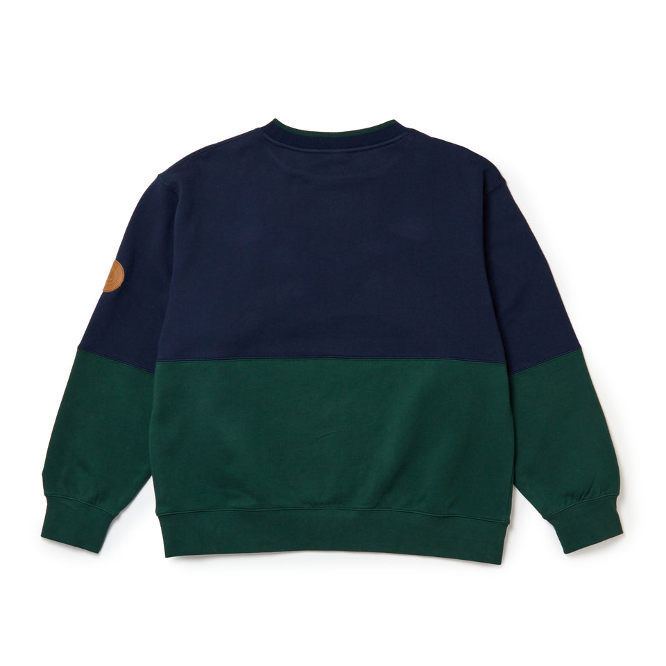 ヘビーウェイト スウェット プルオーバー 2-Tone Direction By TAKAYUKI OHASHI Dog Patch ネイビー グリーン | アウトドア | NEW ERA ニューエラ公式オンラインストア