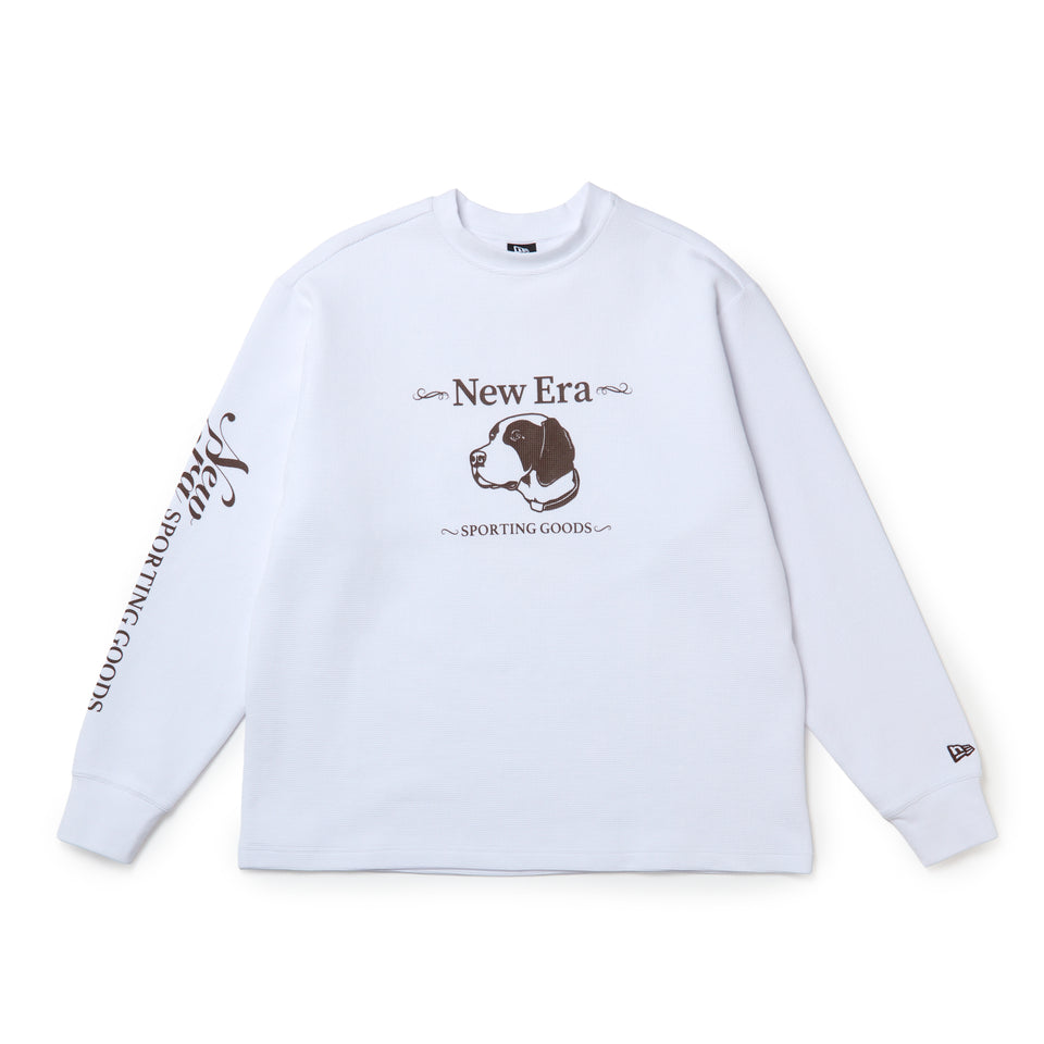 長袖 ワッフル Tシャツ Direction By TAKAYUKI OHASHI Dog ホワイト | アウトドア | NEW ERA ニューエラ公式オンラインストア