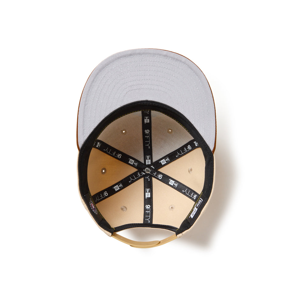 キッズ Youth 9FIFTY Powered by GORO（MIN-NANO） ニューヨーク・ヤンキース オーツミルク/ティラミス | NEW ERA ニューエラ公式オンラインストア