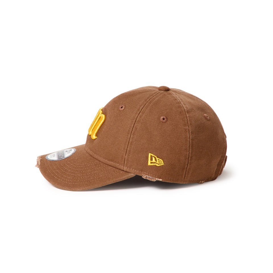 キッズ Youth 9TWENTY Powered by GORO（MIN-NANO） MIN-NANO Damage ブラウン | NEW ERA ニューエラ公式オンラインストア