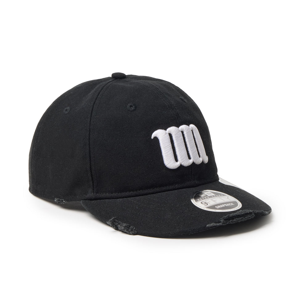 RC 9FIFTY Curved Visor Powered by GORO（MIN-NANO） MIN-NANO Damage ブラック | NEW ERA ニューエラ公式オンラインストア