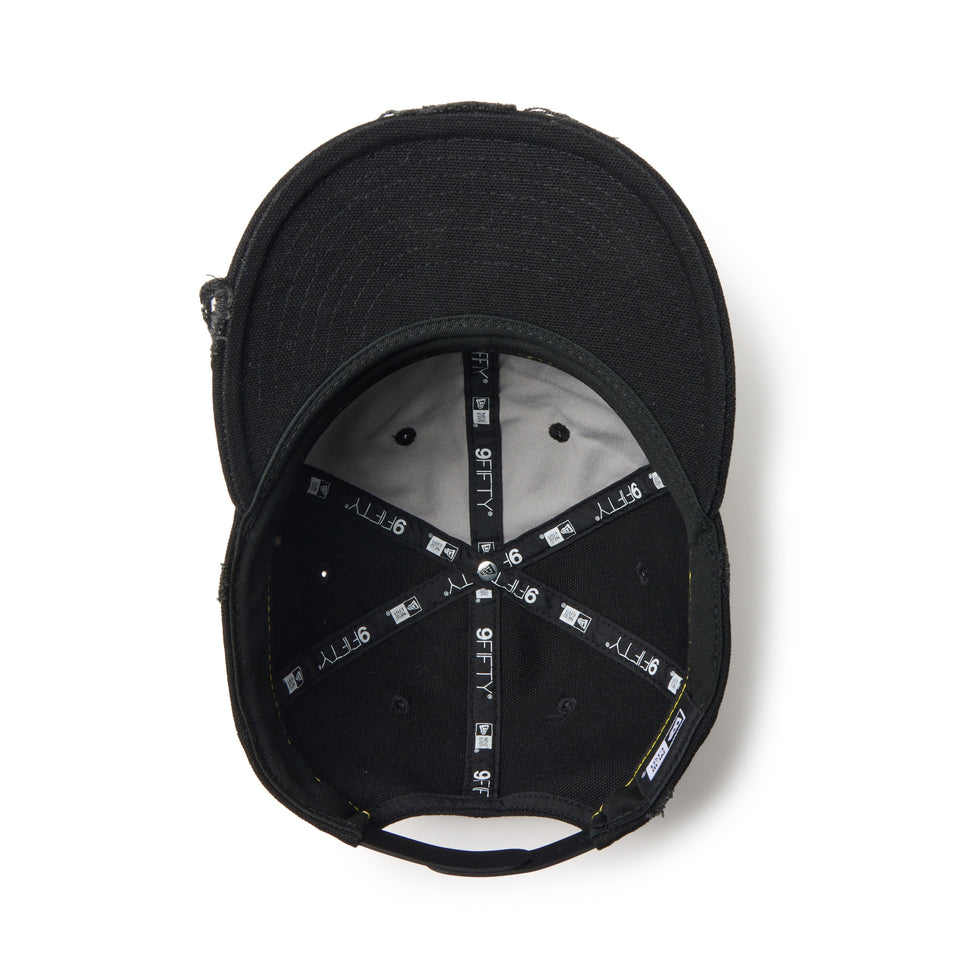 RC 9FIFTY Curved Visor Powered by GORO（MIN-NANO） MIN-NANO Damage ブラック | NEW ERA ニューエラ公式オンラインストア