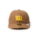 RC 9FIFTY Curved Visor Powered by GORO（MIN-NANO） MIN-NANO Damage ブラウン | NEW ERA ニューエラ公式オンラインストア