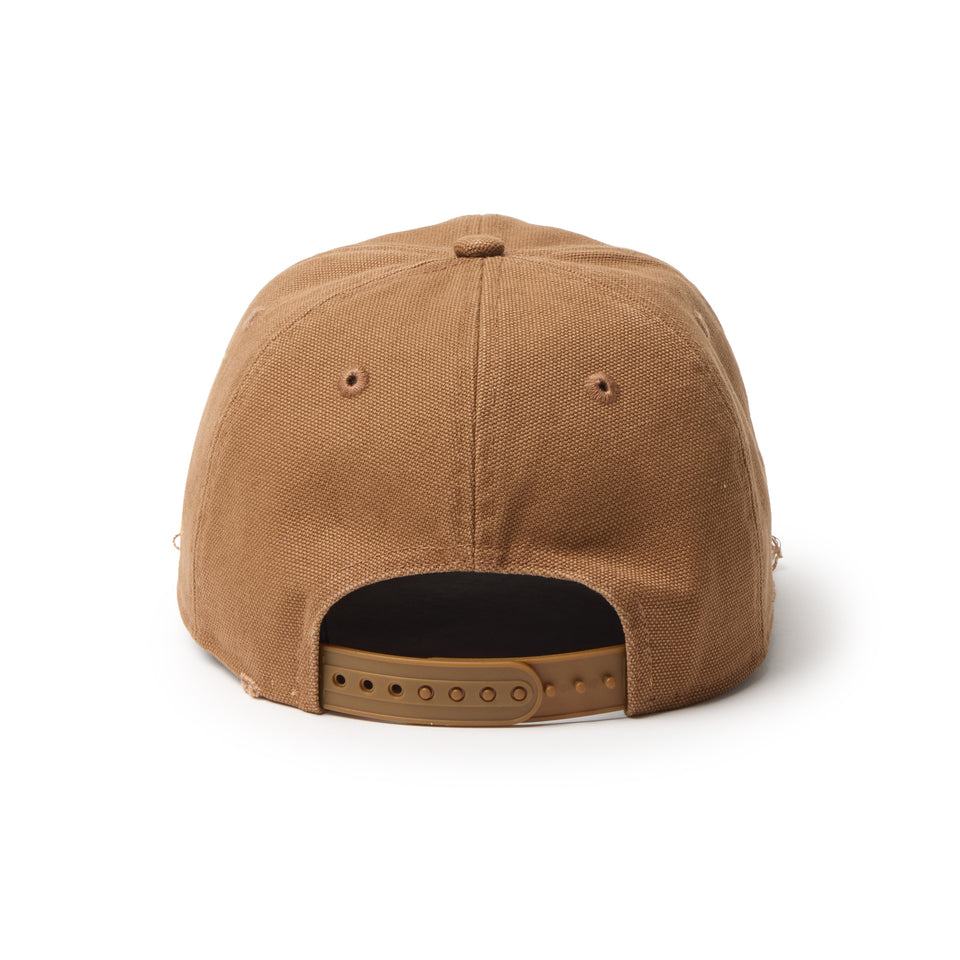 RC 9FIFTY Curved Visor Powered by GORO（MIN-NANO） MIN-NANO Damage ブラウン | NEW ERA ニューエラ公式オンラインストア