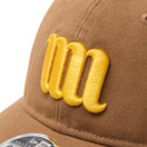 RC 9FIFTY Curved Visor Powered by GORO（MIN-NANO） MIN-NANO Damage ブラウン | NEW ERA ニューエラ公式オンラインストア