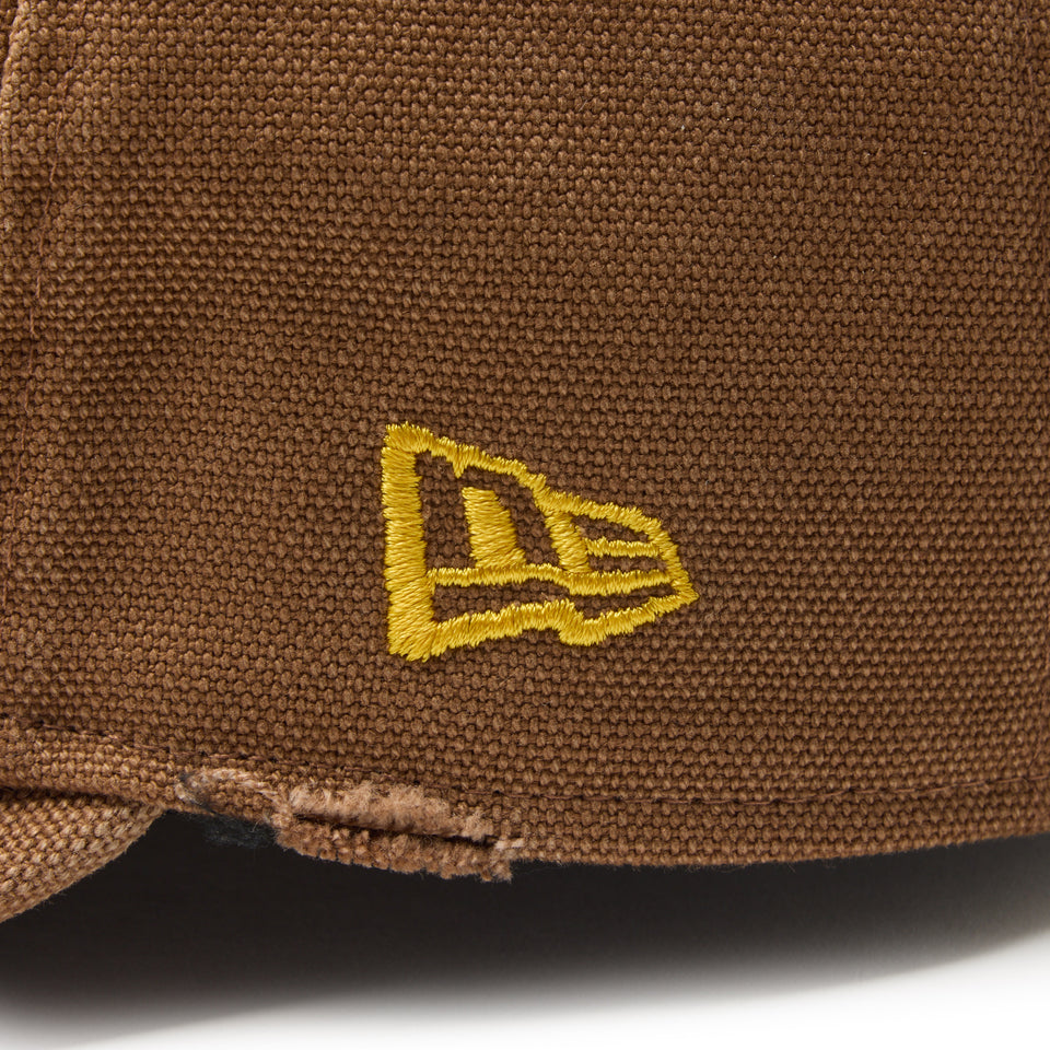 RC 9FIFTY Curved Visor Powered by GORO（MIN-NANO） MIN-NANO Damage ブラウン | NEW ERA ニューエラ公式オンラインストア