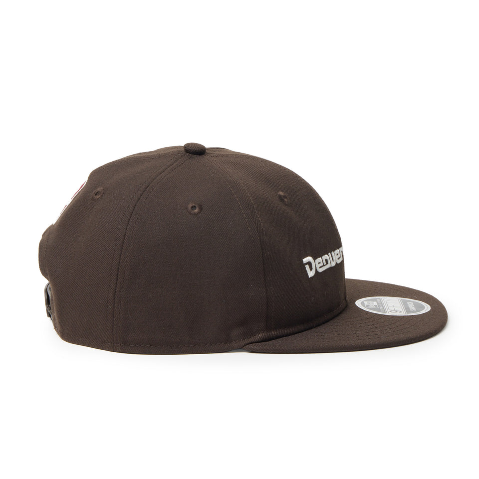 RC 9FIFTY Powered by GORO（MIN-NANO） デンバー・ナゲッツ ブラウンスエード | NEW ERA ニューエラ公式オンラインストア