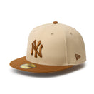 59FIFTY Powered by GORO（MIN-NANO） ニューヨーク・ヤンキース オーツミルク/ティラミス | NEW ERA ニューエラ公式オンラインストア