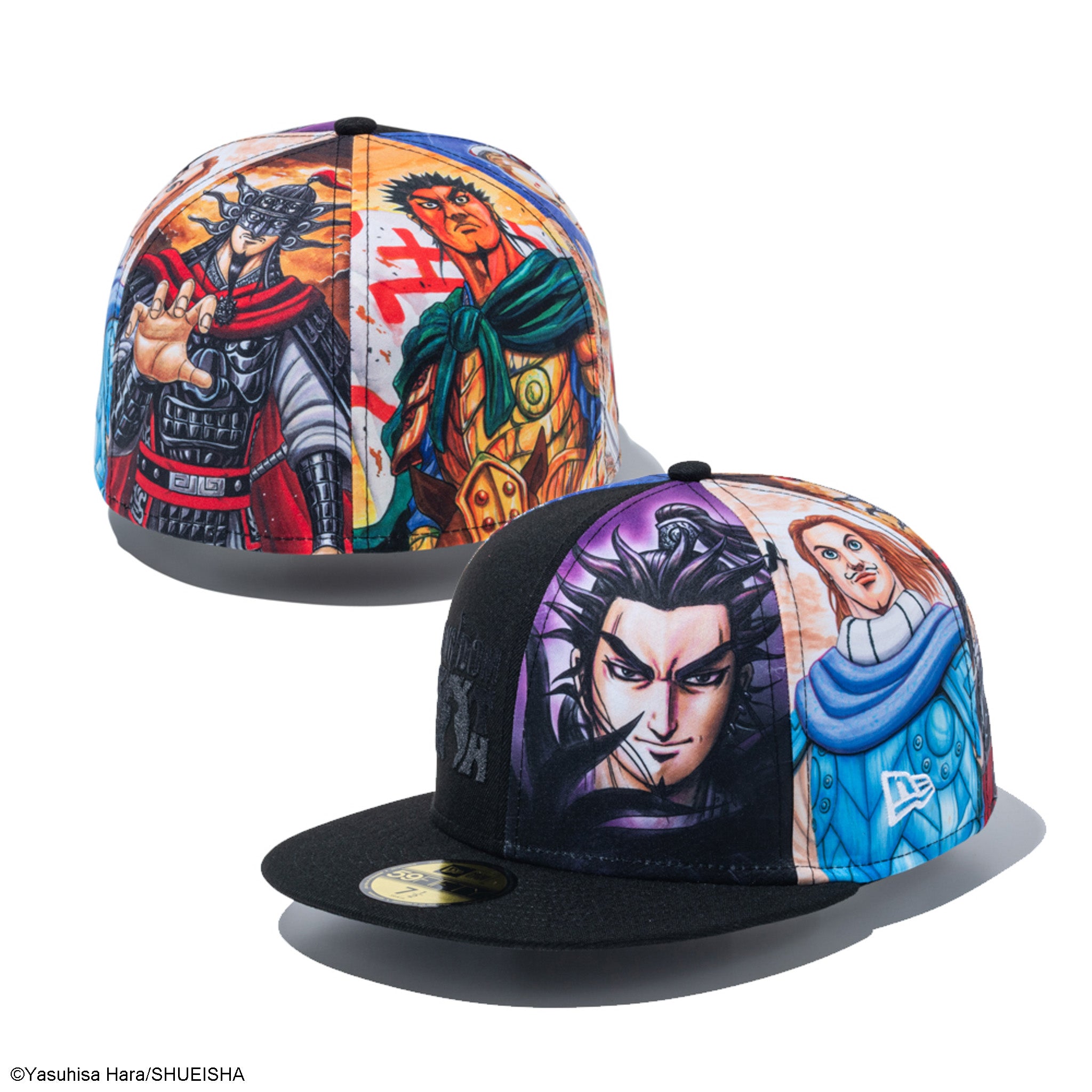 59FIFTY KINGDOM 20TH キングダム オールオーバープリント ブラック