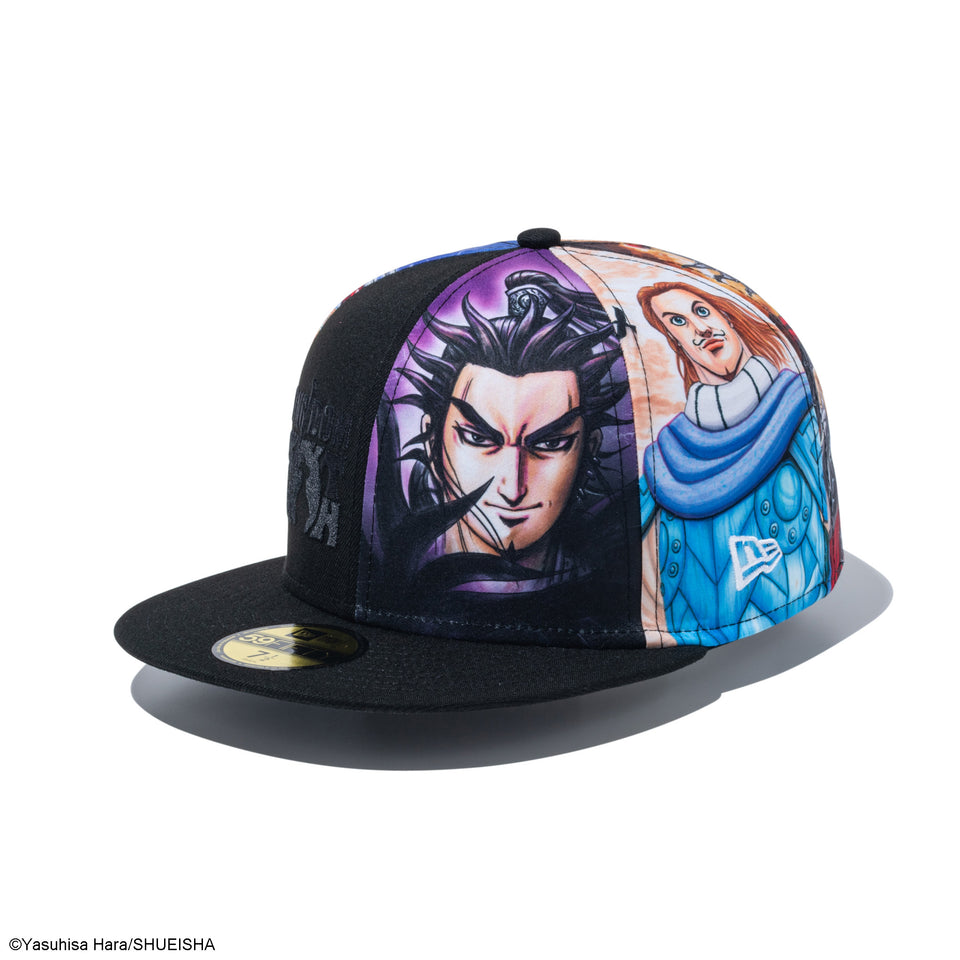59FIFTY KINGDOM 20TH キングダム オールオーバープリント ブラック | NEW ERA ニューエラ公式オンラインストア