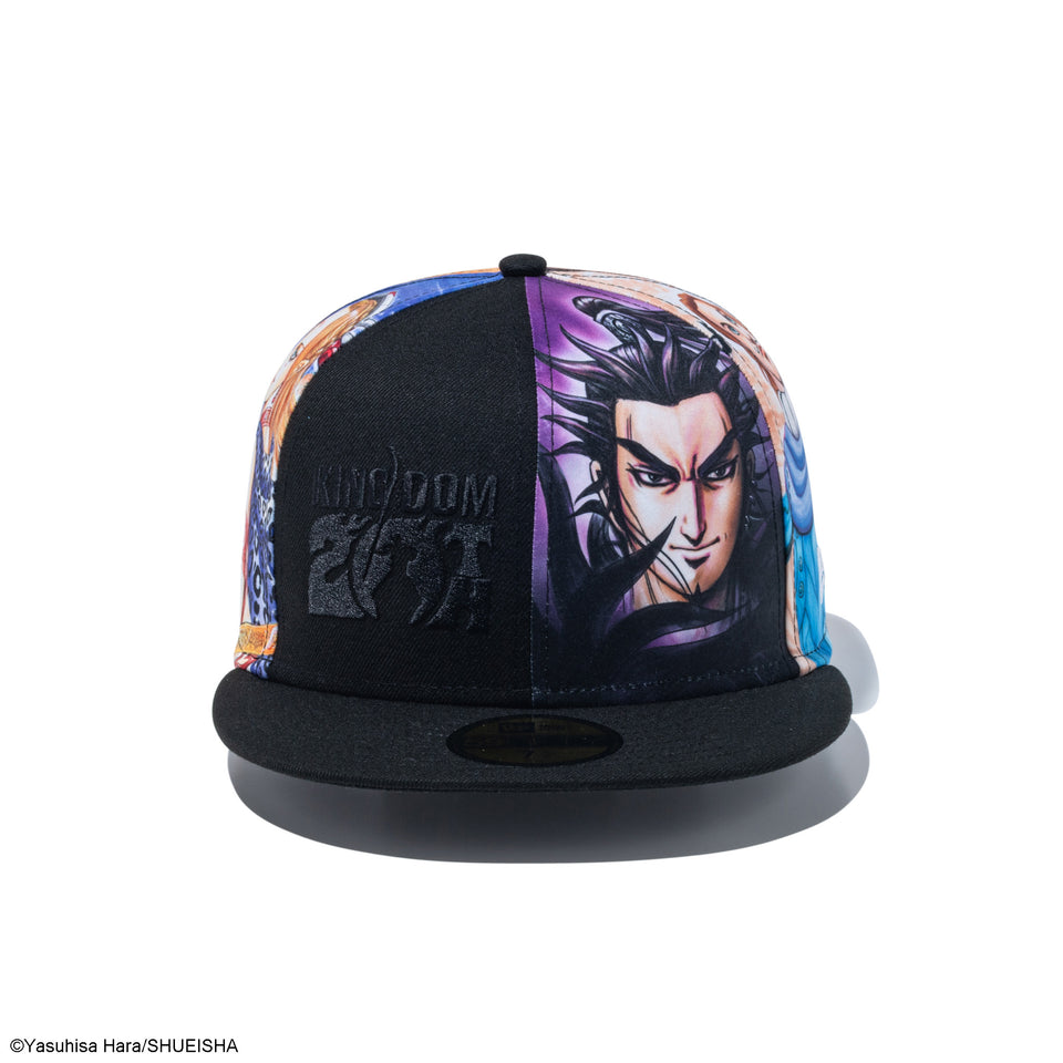 59FIFTY KINGDOM 20TH キングダム オールオーバープリント ブラック | NEW ERA ニューエラ公式オンラインストア