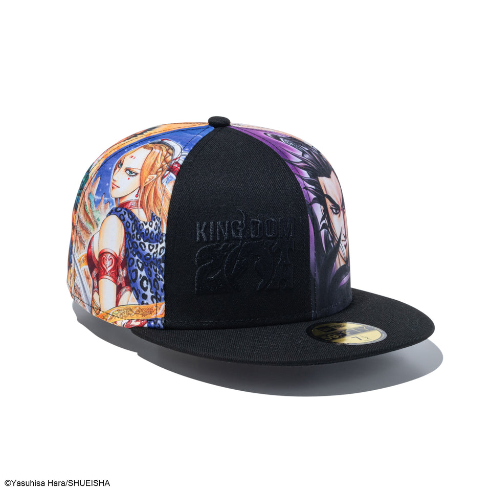 59FIFTY KINGDOM 20TH キングダム オールオーバープリント ブラック | NEW ERA ニューエラ公式オンラインストア