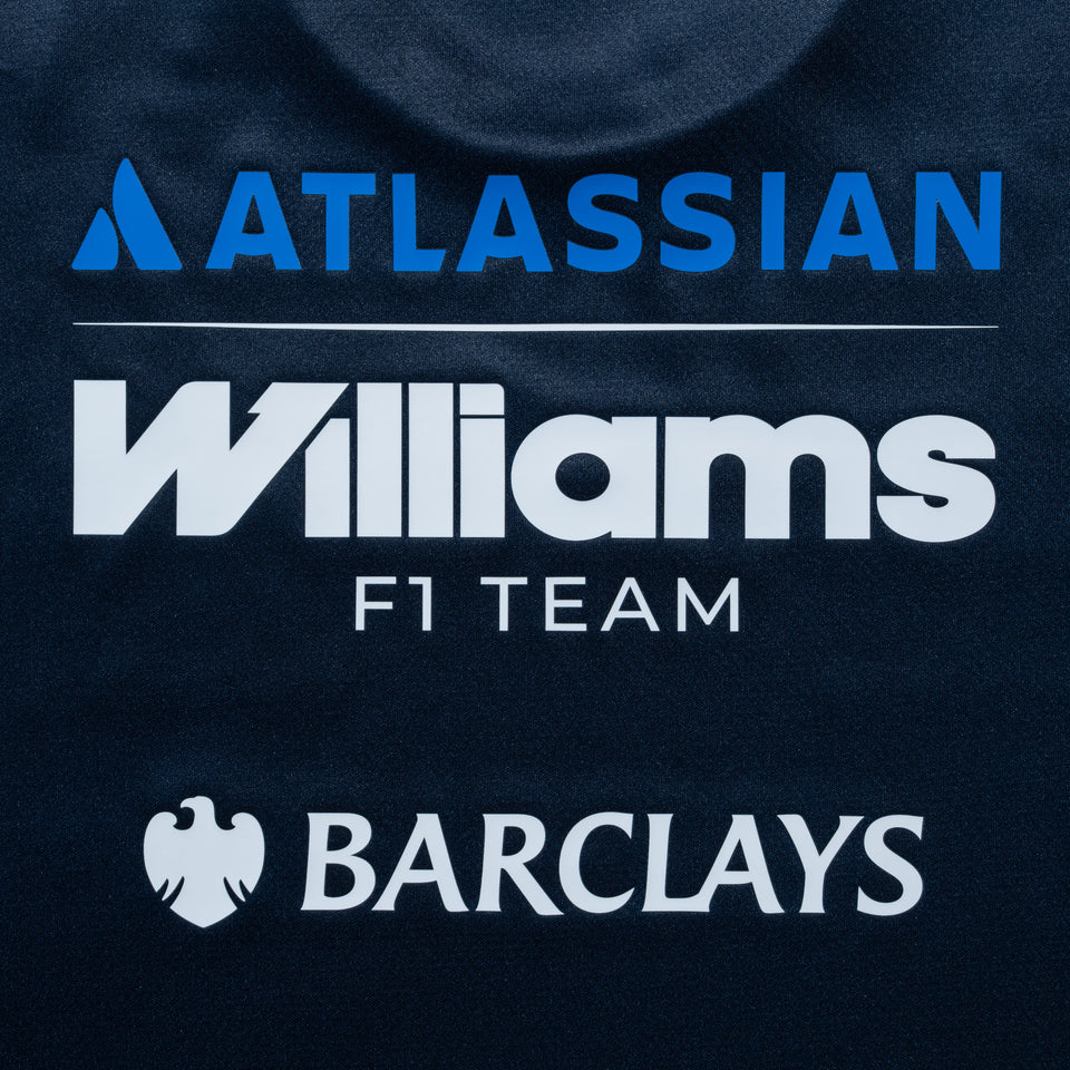 半袖 テック Tシャツ Atlassian Williams F1 Team アトラシアン・ウィリアムズF1チーム Silverstone Race Special ネイビー