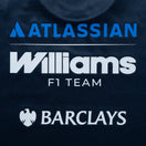 半袖 テック Tシャツ Atlassian Williams F1 Team アトラシアン・ウィリアムズF1チーム Silverstone Race Special ネイビー