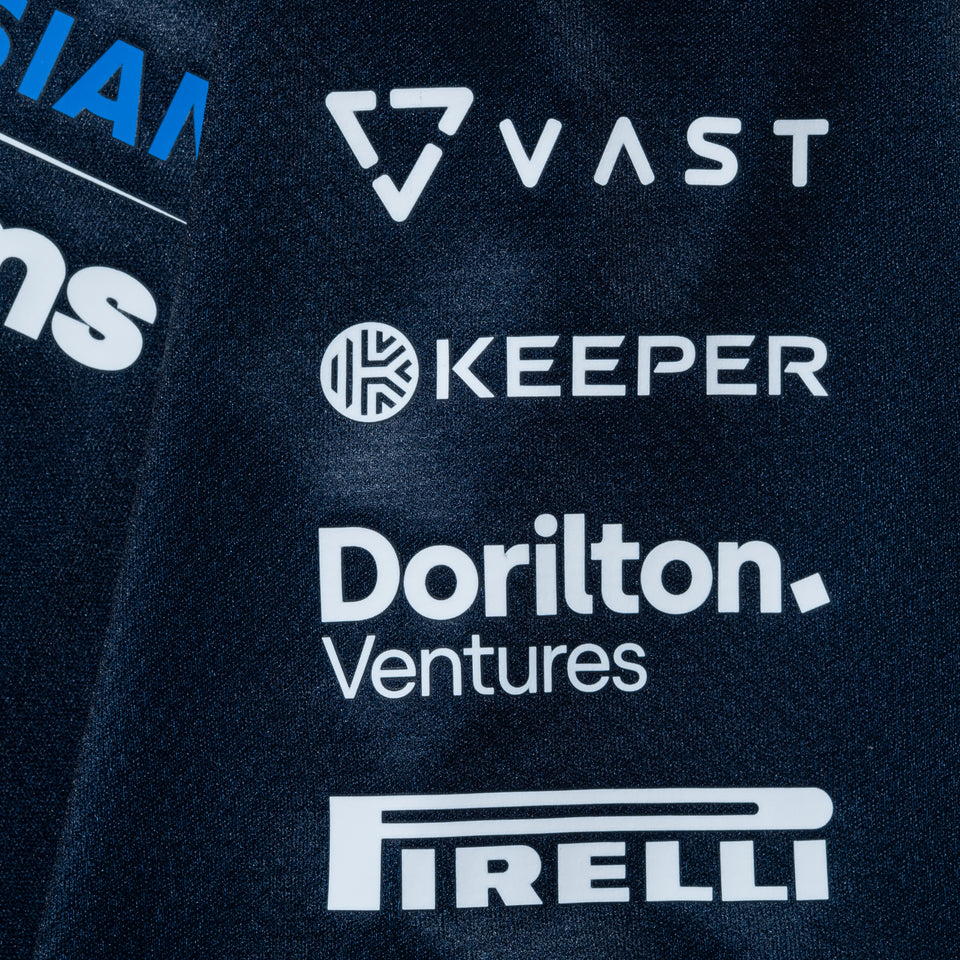 半袖 テック Tシャツ Atlassian Williams F1 Team アトラシアン・ウィリアムズF1チーム Silverstone Race Special ネイビー