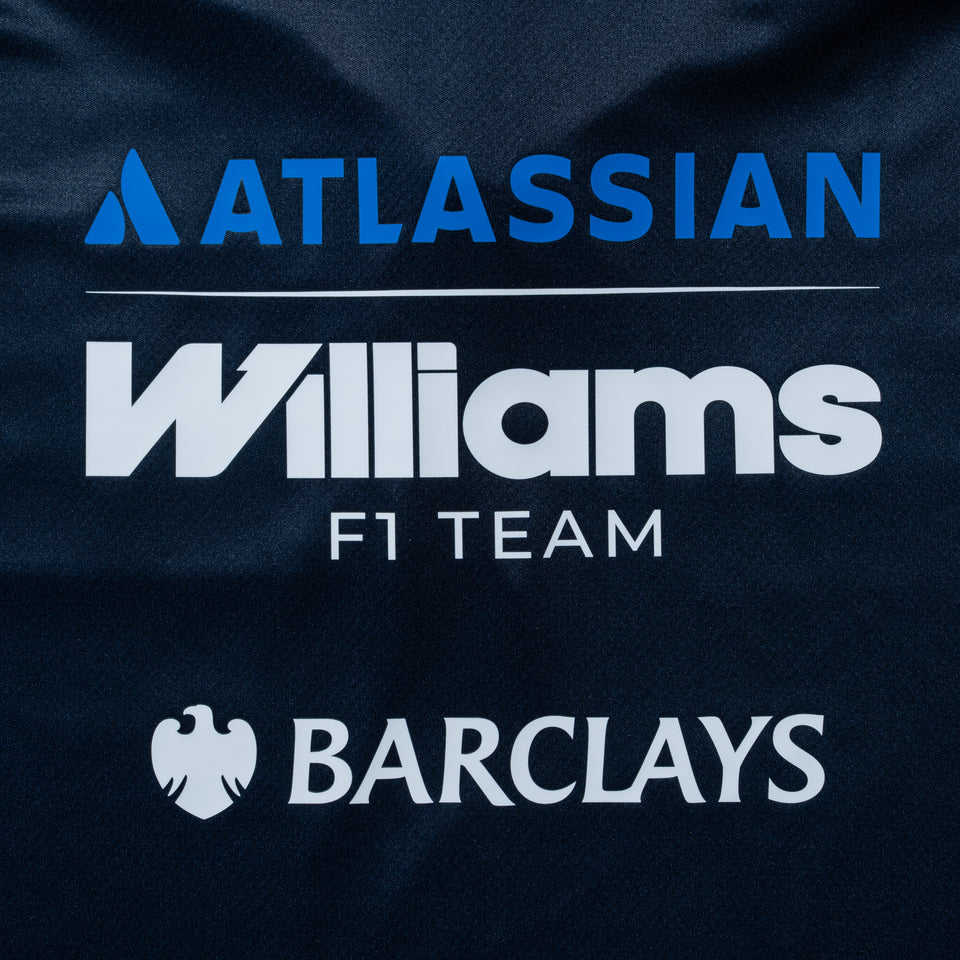 半袖 テック ポロシャツ Atlassian Williams F1 Team アトラシアン・ウィリアムズF1チーム Silverstone Race Special ネイビー