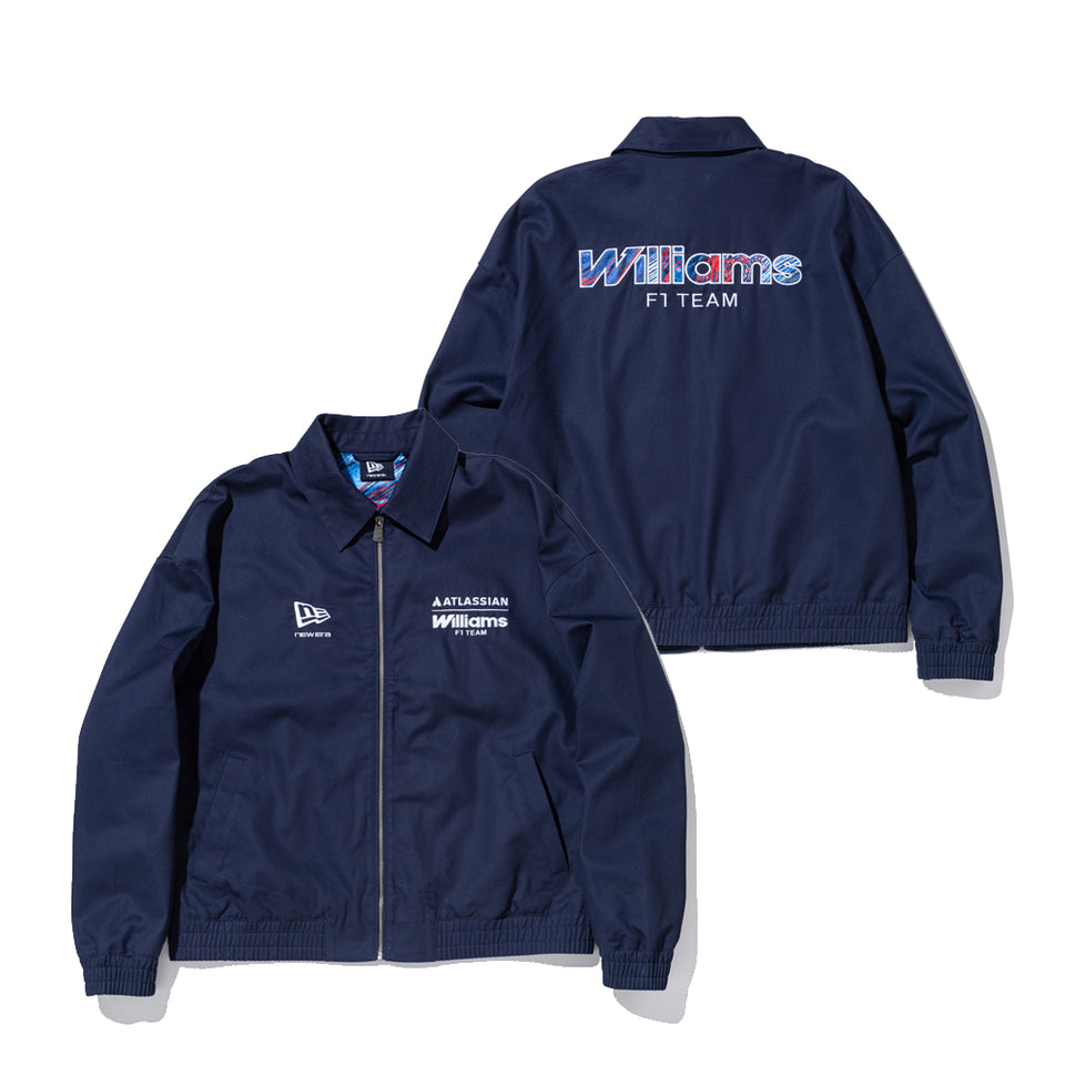 ワークジャケット Atlassian Williams F1 Team アトラシアン・ウィリアムズF1チーム Silverstone Race Special ネイビー